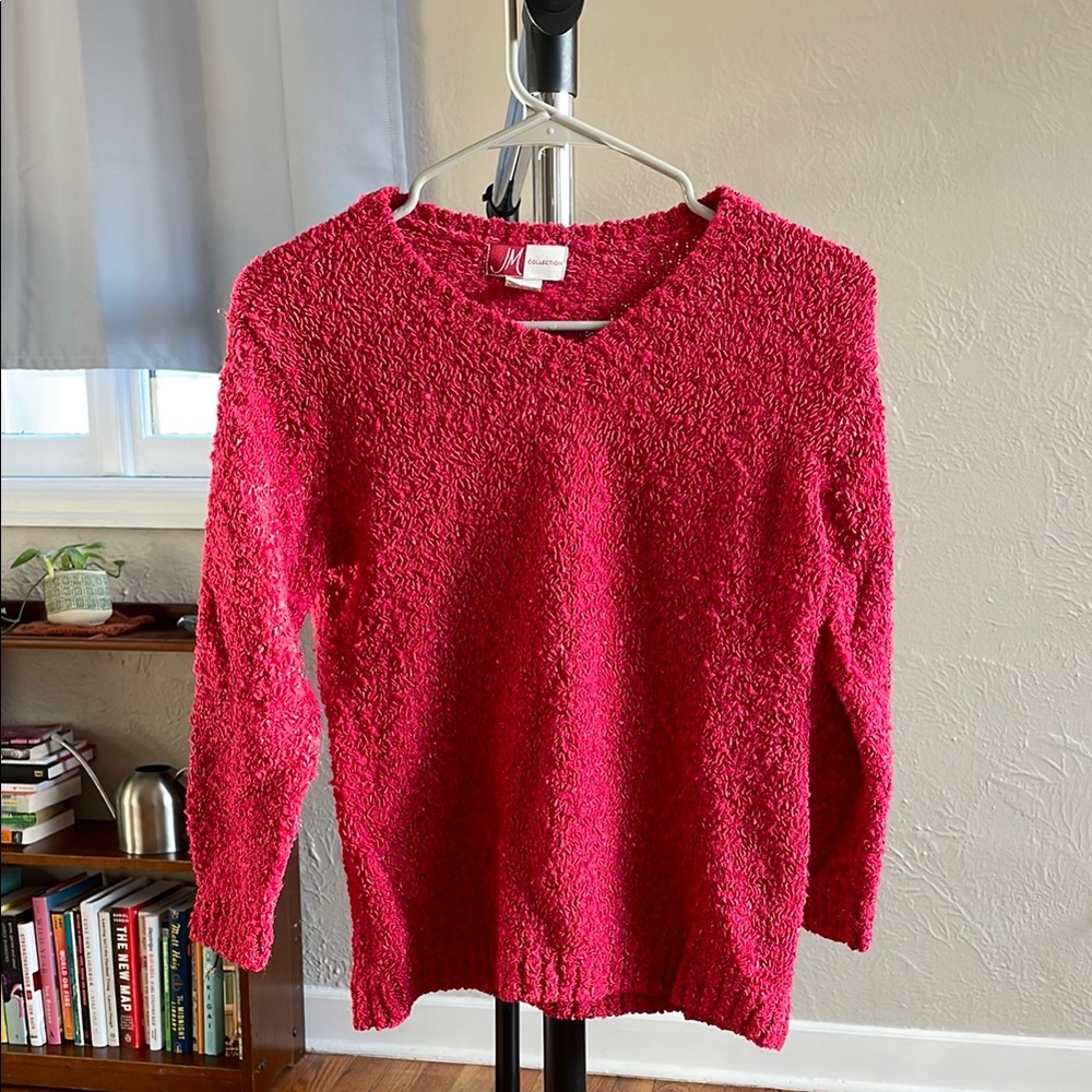 Women's Fuchsia Sweater